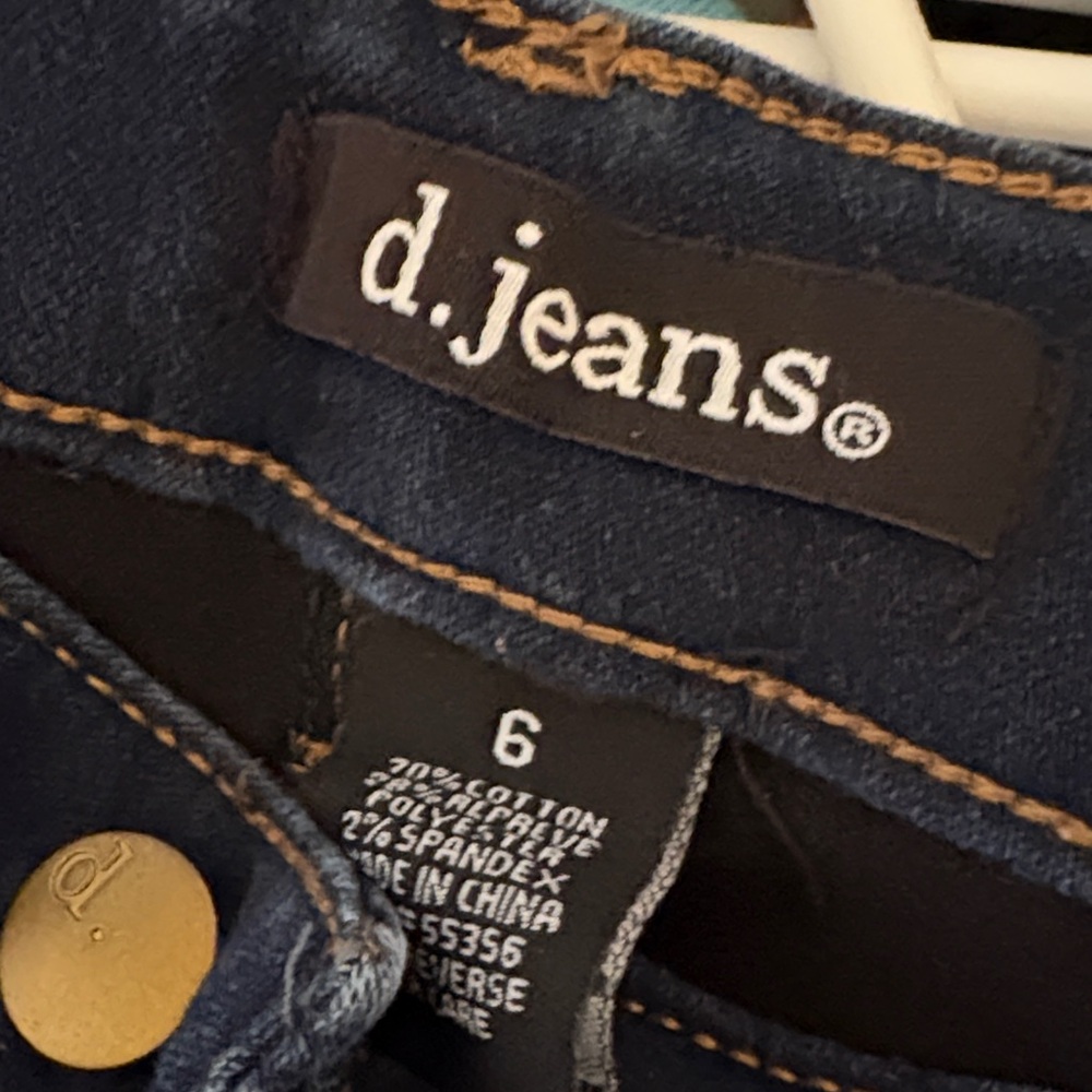 D. Jeans Navy Blue Denim Trousers